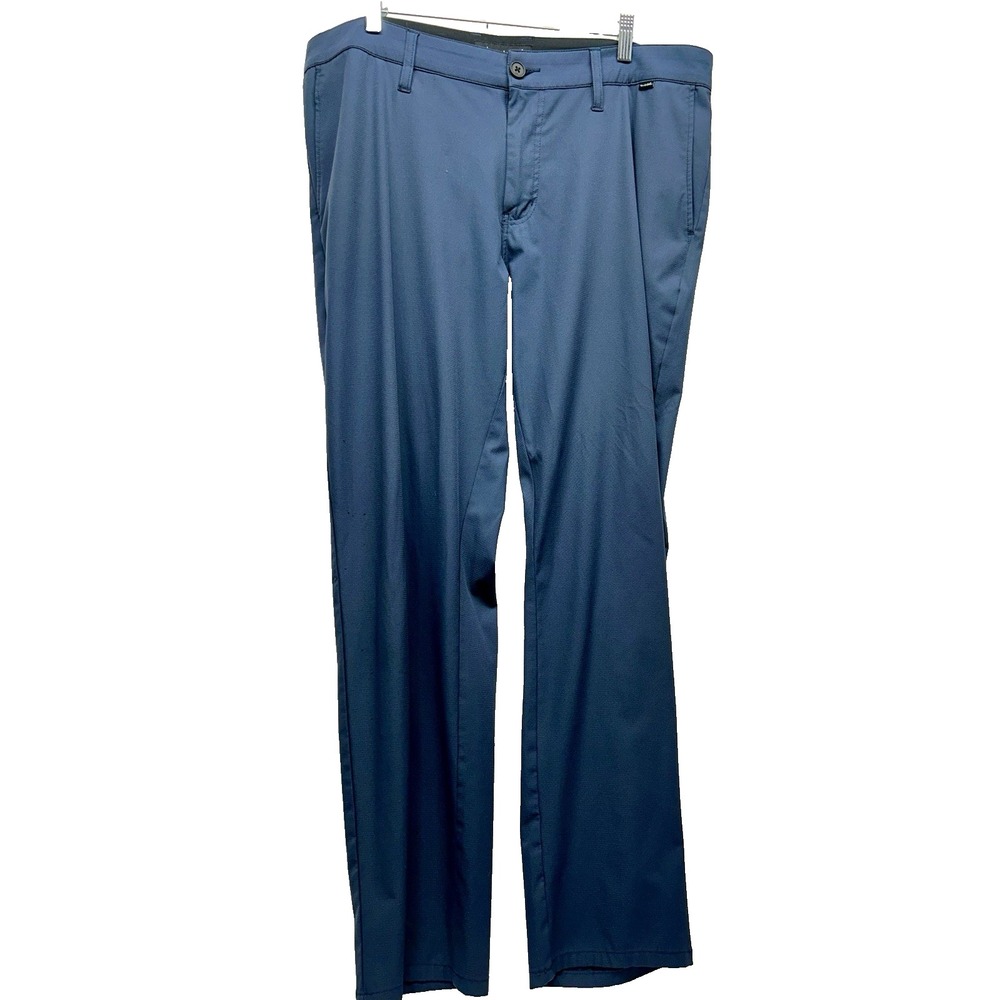 Travis Mathew Men's Blue 38x30 Polyester Blend Golf Pants (G2)